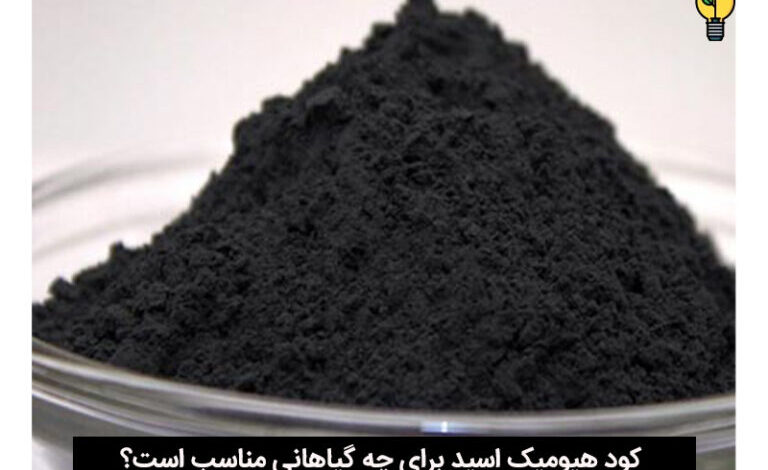 کود هیومیک اسید برای چه گیاهانی مناسب است؟ 1 کود هیومیک اسید برای چه گیاهانی مناسب است؟