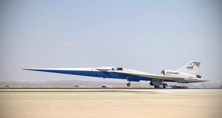 شمارش معکوس برای معرفی جت مافوق صوت X-59 ناسا و لاکهید مارتین