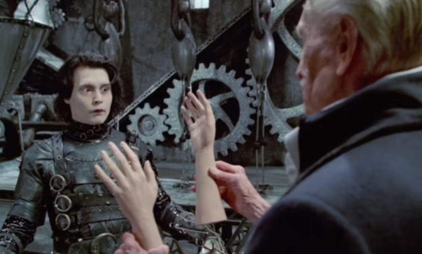 ادوارد دست قیچی (Edward Scissorhands- 1990)
