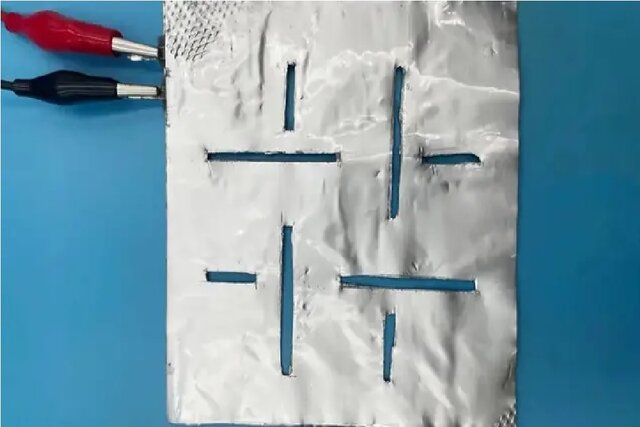 ابداع یک «باتری حفرهدار» برای پوشیدنیها 1 ابداع یک «باتری حفرهدار» برای پوشیدنیها