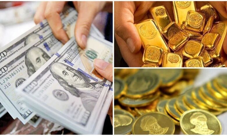 قیمت سکه و ارز در اولین روز مرداد چقدر است؟