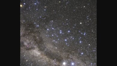 عکس روز ناسا از یک نواختر در دل آسمان