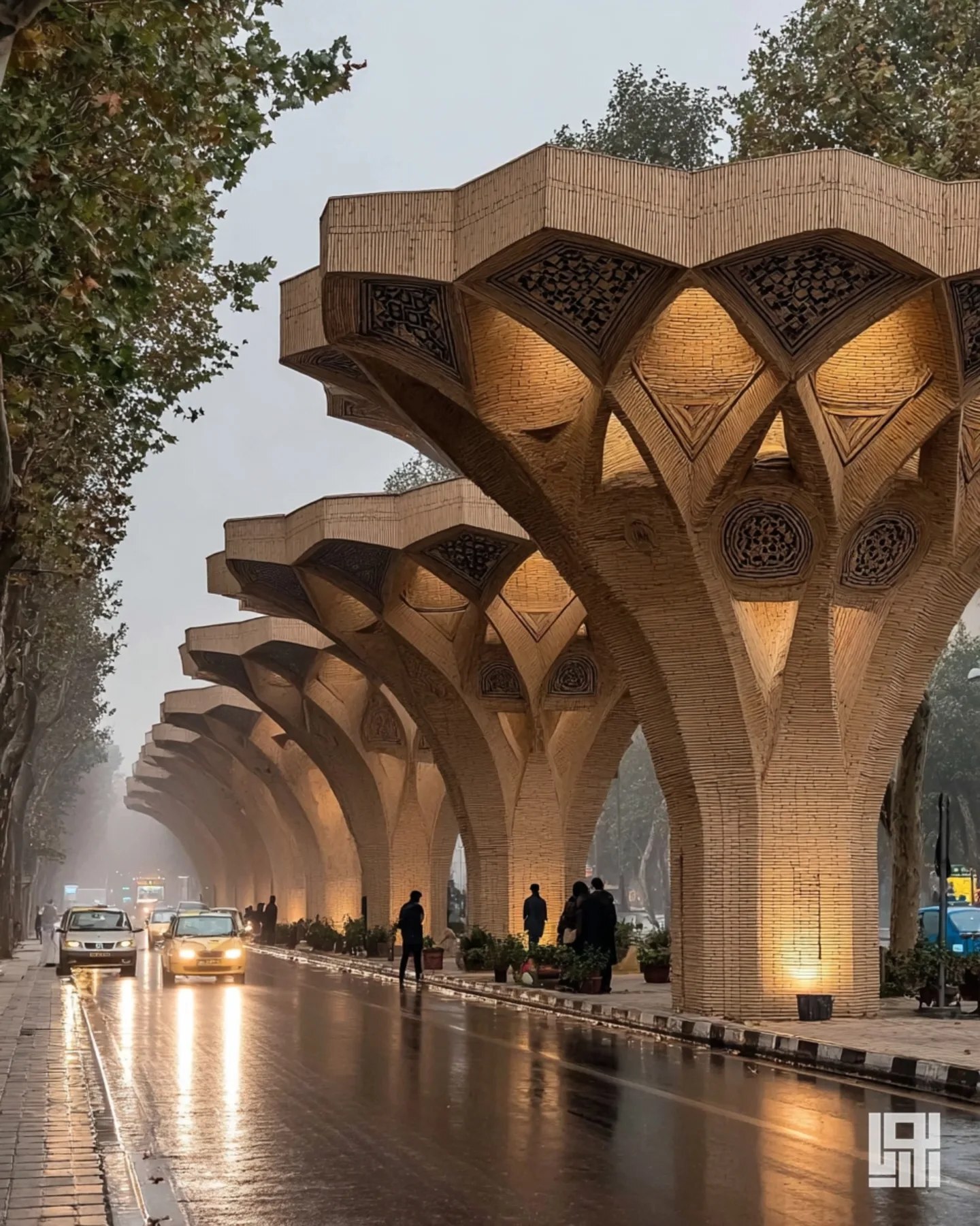 طرح یک معمار ایرانی برای یزد