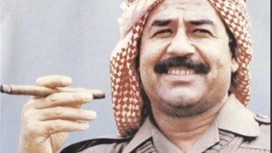 صدام و همسر اولش ساجده چهار دهه قبل (عکس)