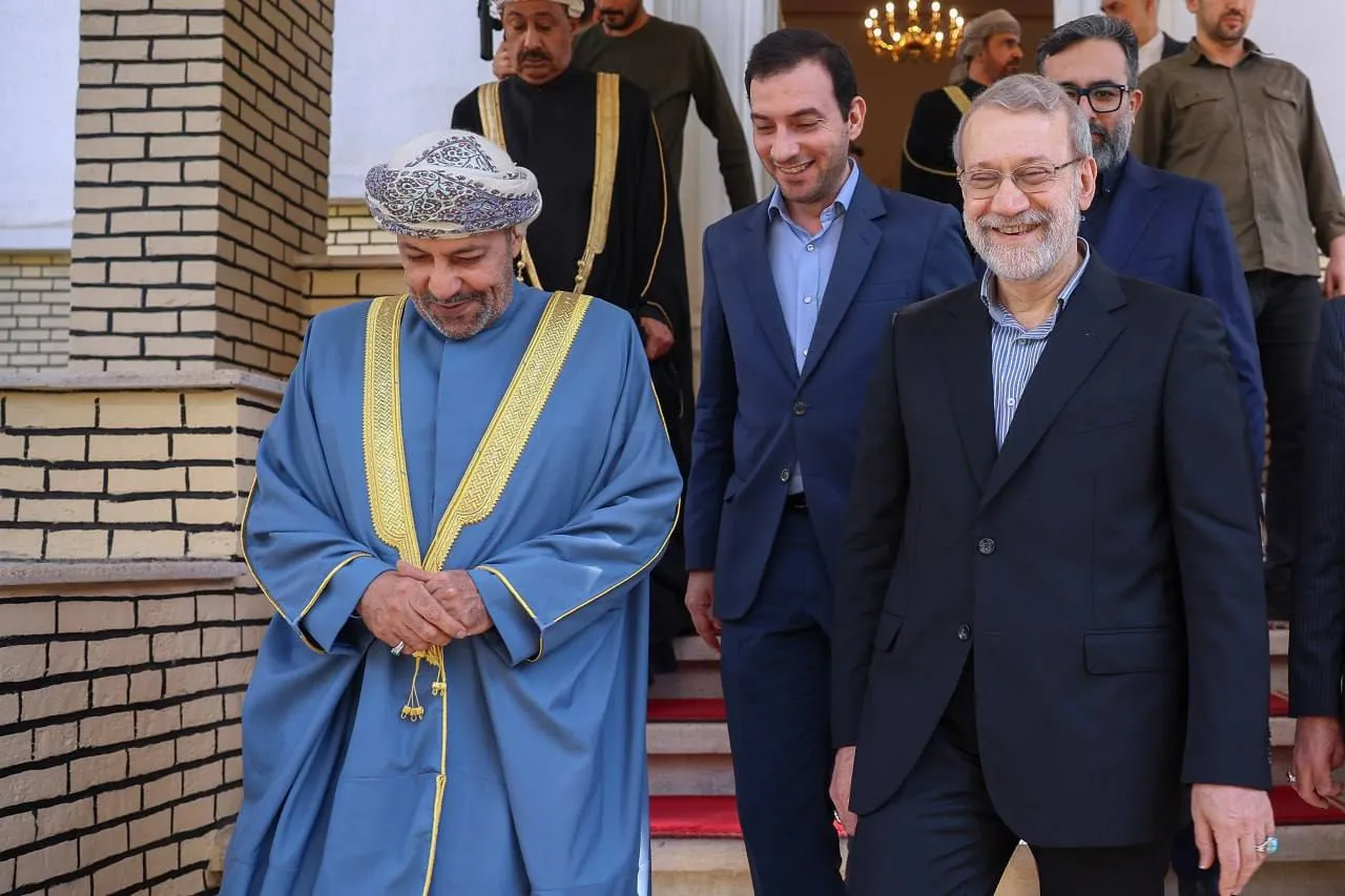 دیدار لاریجانی و وزیر کشور عمان دیدار لاریجانی و وزیر کشور عمان