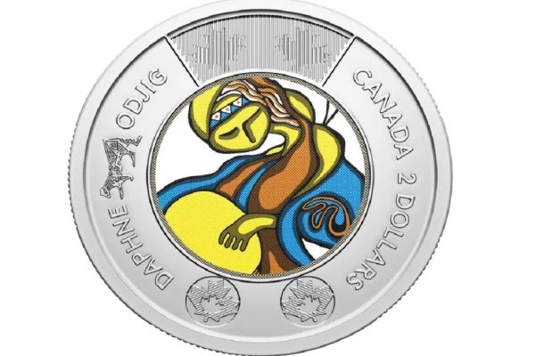 سکه ۲ دلاری جدید کانادا، یک شاهکار هنری با رنگهای آبی، زرد و نارنجی! 1 سکه ۲ دلاری جدید کانادا، یک شاهکار هنری با رنگهای آبی، زرد و نارنجی!