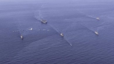 برگزاری رزمایش دریایی مشترک آمریکا و کره جنوبی در دریای ژاپن