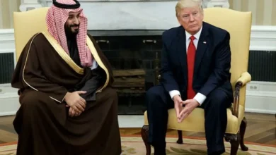 بن سلمان وارد کاخ سفید شد