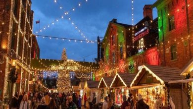 بازارچه‌های کریسمسی و نمایشگاه‌های صنایع دستی در تورنتو و حومه