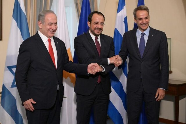 امضای طرح همکاری نظامی اسرائیل، قبرس و یونان 1 امضای طرح همکاری نظامی اسرائیل، قبرس و یونان