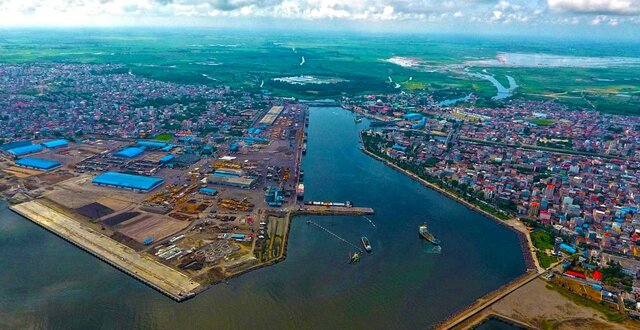 تصویری از بندر انزلی در دوره قاجار