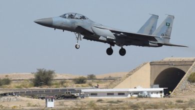 حملات هوایی عربستان به مواضع نیروهای وابسته به امارات در یمن