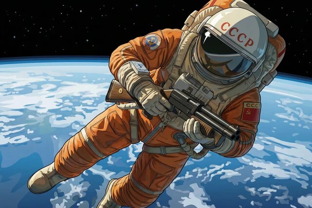 چرا فضانوردان شوروی با شات‌گان به فضا می‌رفتند؟