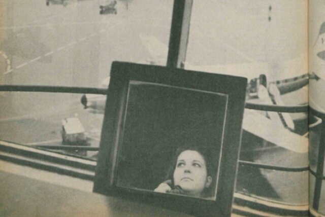 بدون اجازه این زن در فرودگاه مهرآباد آب از آب تکان نمی خورد!