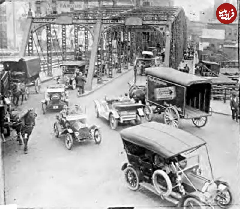 «ترافیک» ۱۰۰ سال قبل چه شکلی بود؟