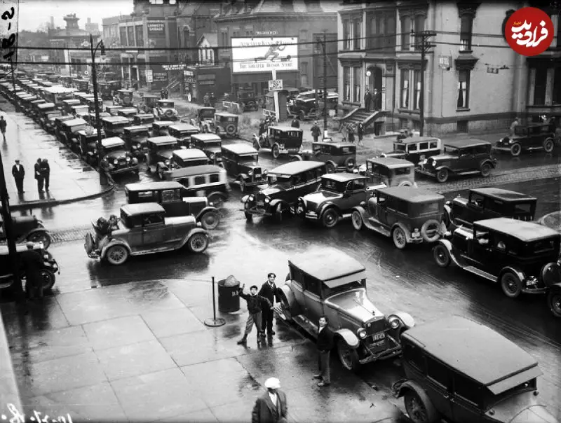 «ترافیک» ۱۰۰ سال قبل چه شکلی بود؟